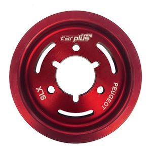 پولی سر میل لنگ کار پلاس تیونینگ کد cpt slx red مناسب برای پژو 405slx و پرشیا tu5